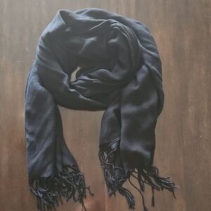 Classic Black Men's Scarf